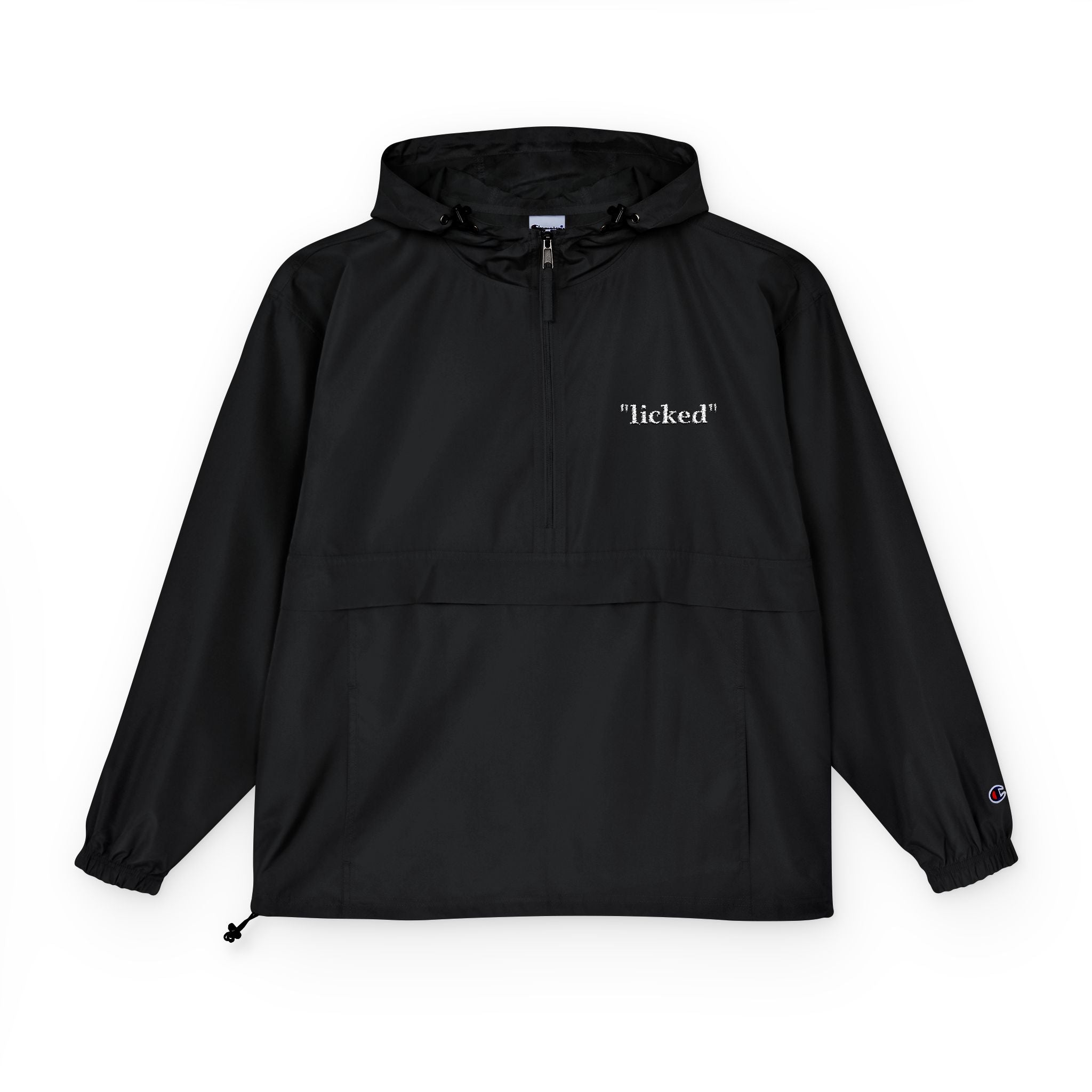 "licked" Windbreaker Schwarz - licked