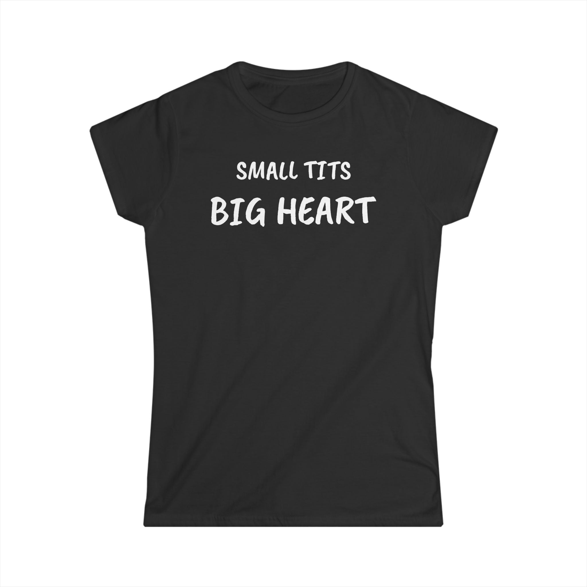 "small tits, big heart" - licked