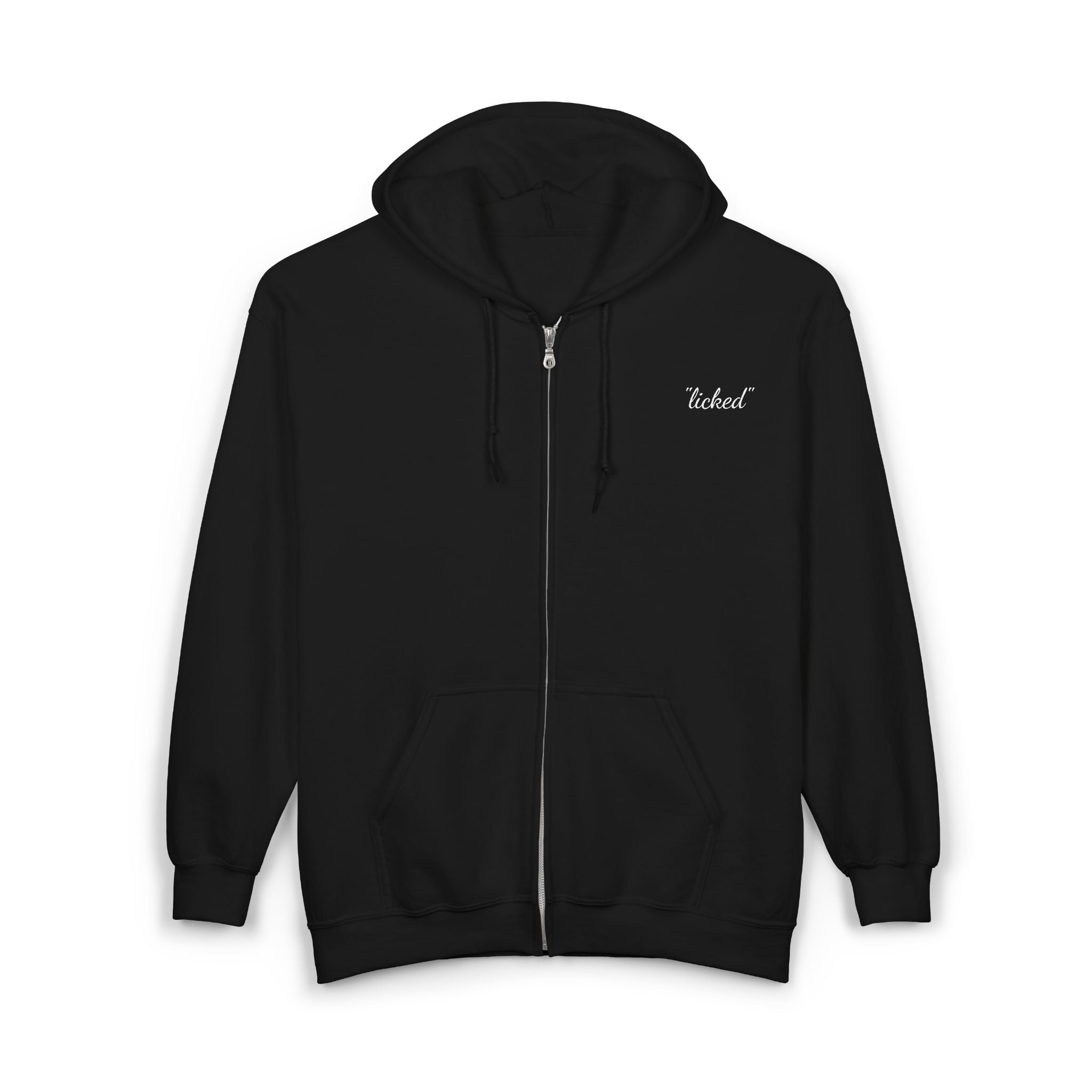 "licked" Zip Hoodie - licked