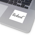 "licked" Sticker