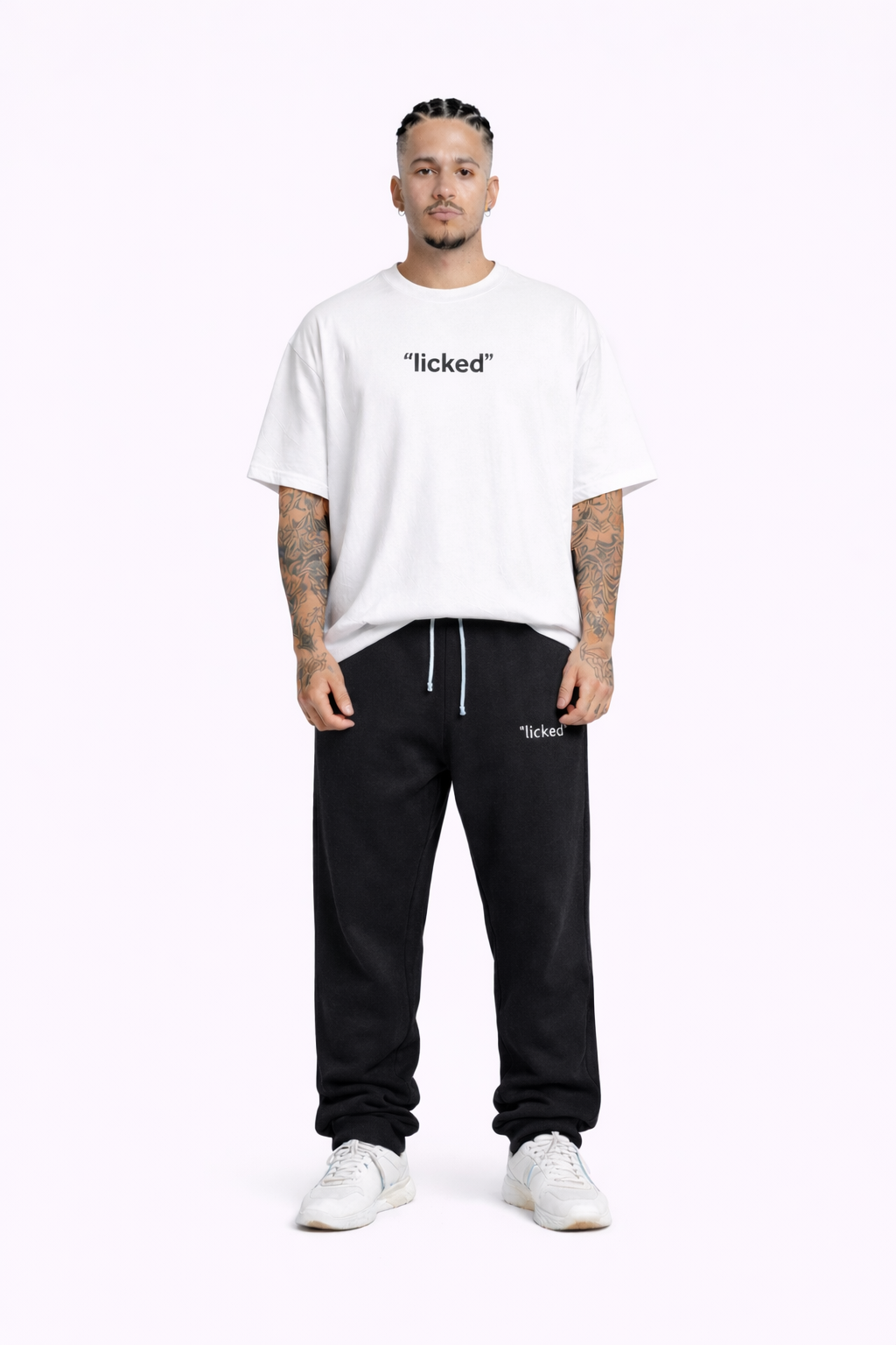 "licked" Jogger Black - licked