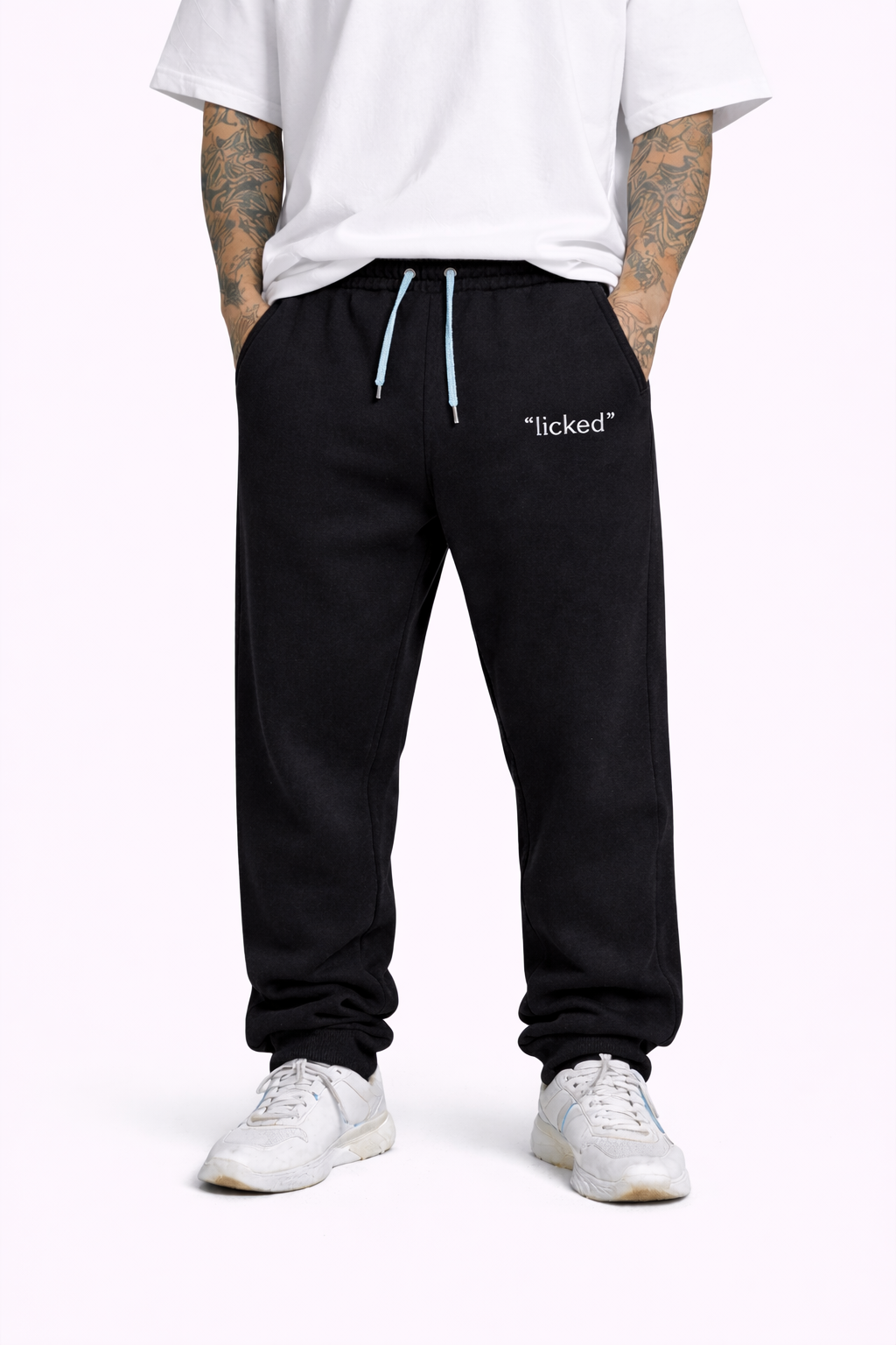 "licked" Jogger Black - licked