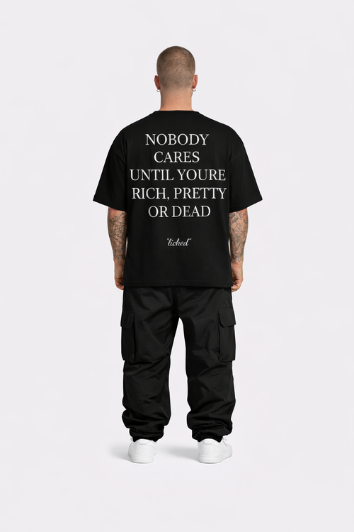 "nobody cares" - licked