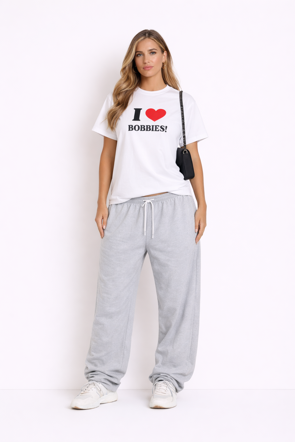 "I love Boobies" - licked